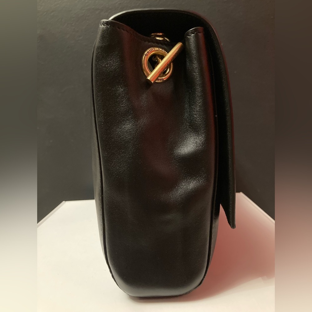 SAINT LAURENT YSL Black Reversible Medium Kate in Smooth Leather/Suede - Picture 4 of 14